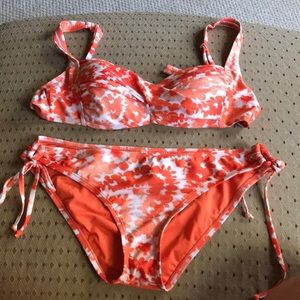 Tie-dye bikini